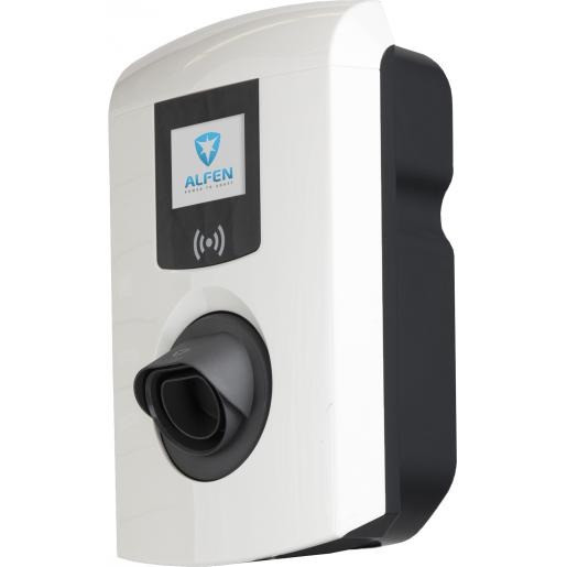 Alfen Eve single pro-line Socket 3-fase 11KW RFID- incl E-flux configuratie